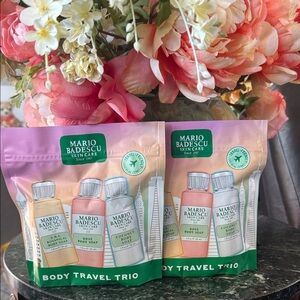 Mario Badescu Body Travel Trio - Twin Packs  A.H.A. Botanicals, Rose, & Coconut